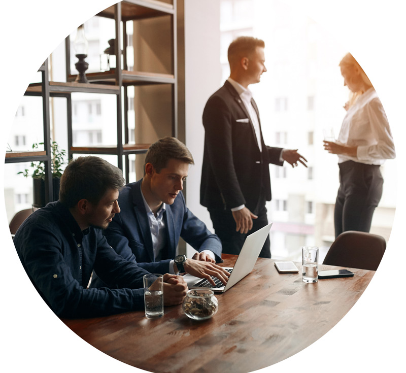group of business people